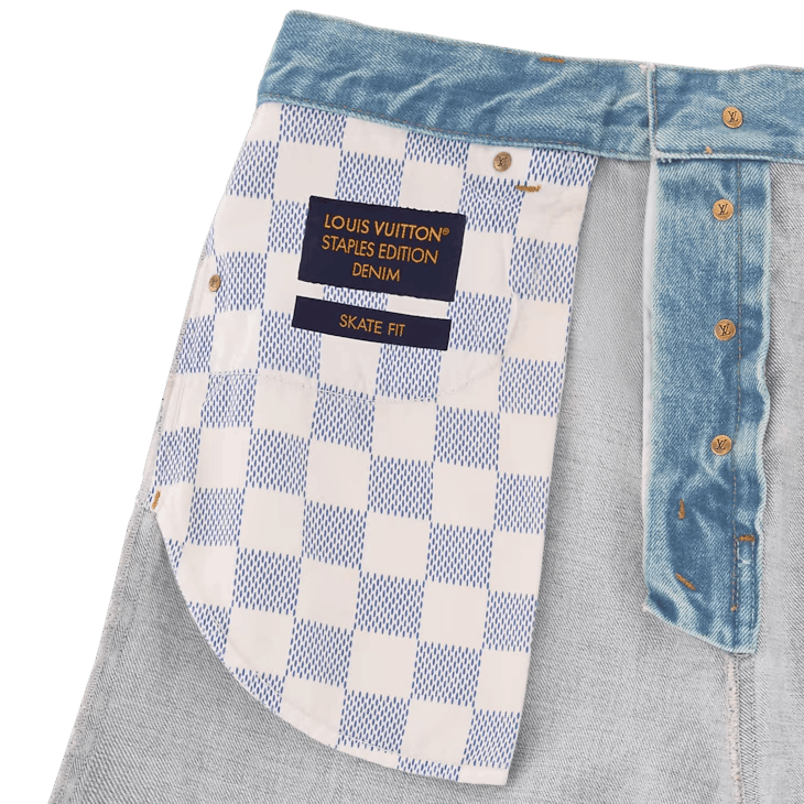 Louis Vuitton Skate Fit Denim Trousers Size US 33 - 4 Thumbnail
