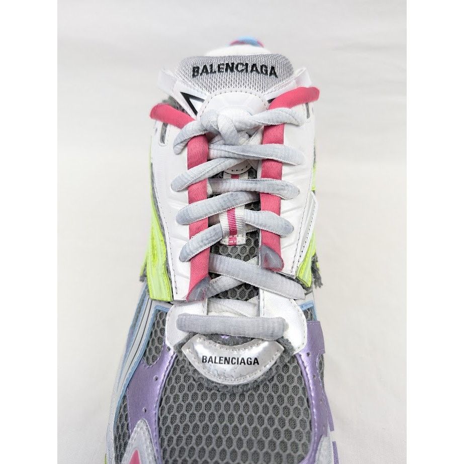 Balenciaga o1rshd1 Fluo Upper/ Mesh Runners in Multicolor Size US 11 / EU 44 - 8 Thumbnail