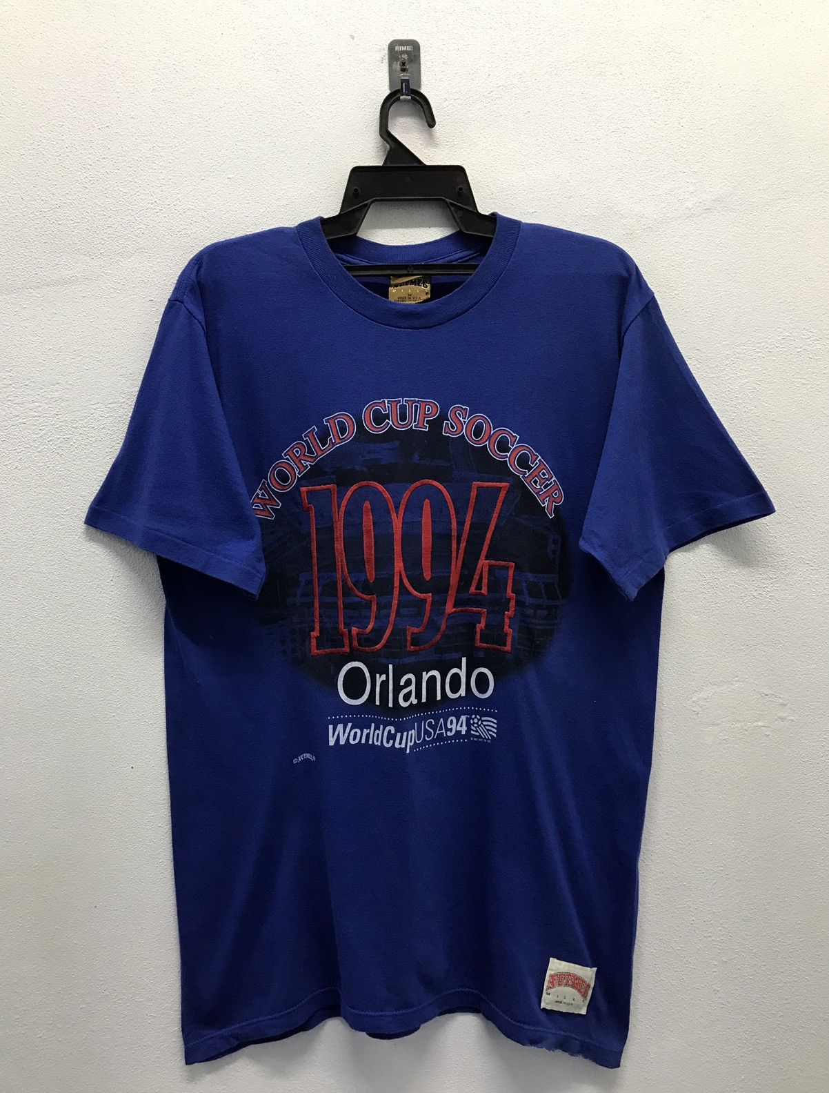 Nutmeg × Vintage Vintage Nutmeg Mill World Cup Soccer 1994 Orlando Shirt Size US M / EU 48-50 / 2 - 1 Thumbnail