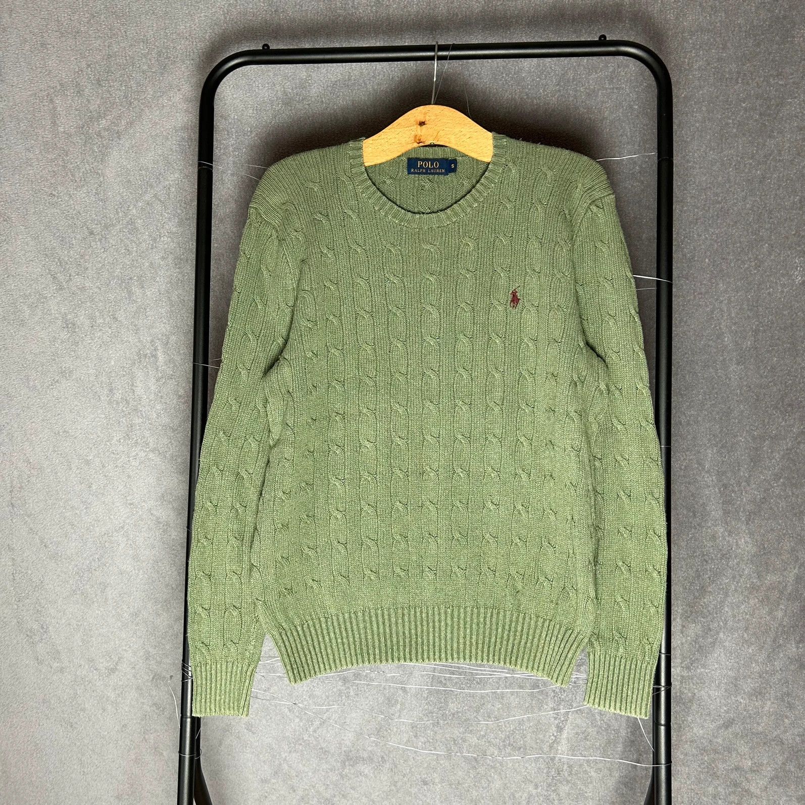 Designer × Polo Ralph Lauren × Ralph Lauren Polo Ralph Lauren knitwear mini logo pony khaki old money Size US S / EU 44-46 / 1 - 1 Thumbnail