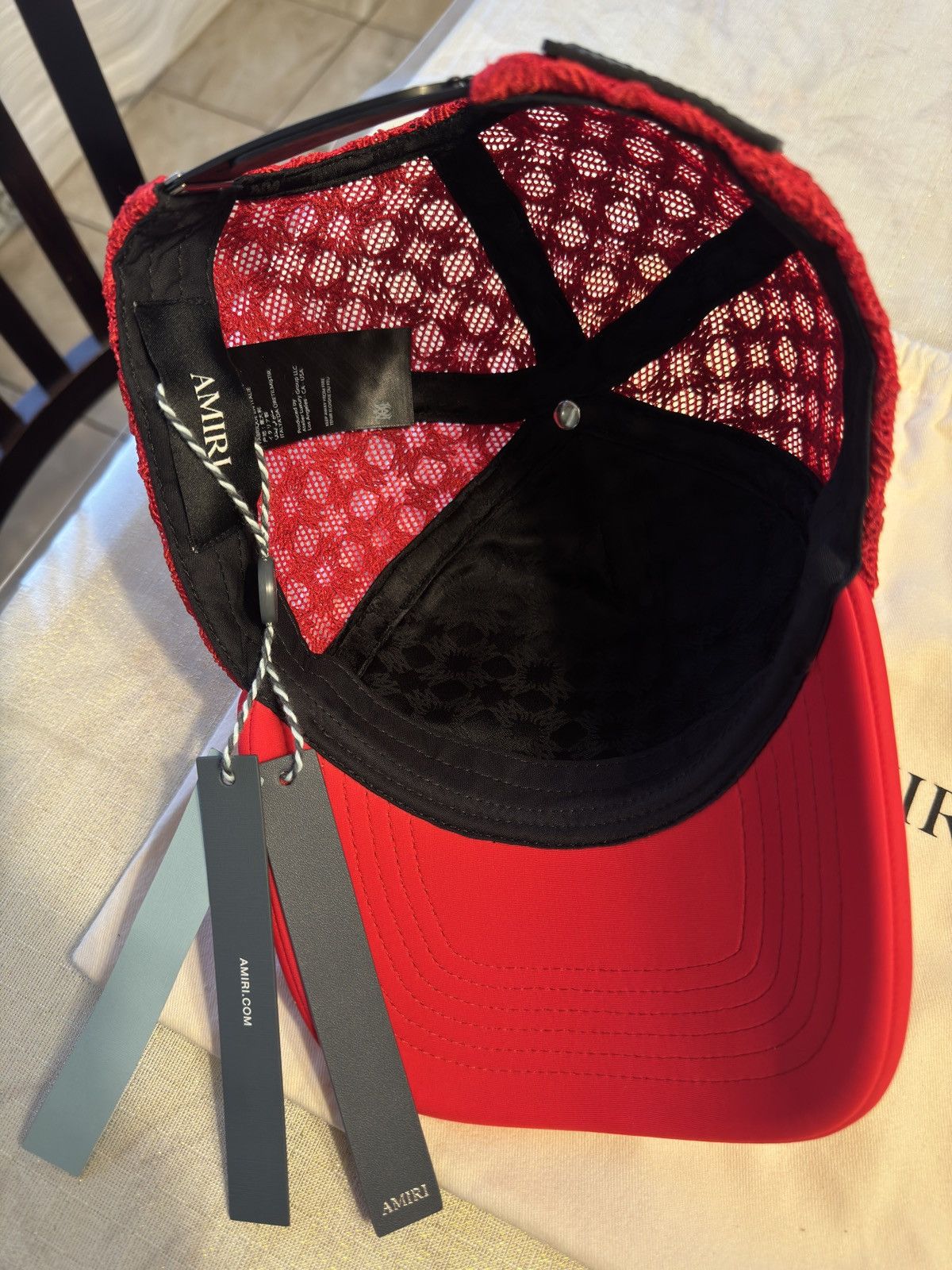 Amiri AMIRI MA TWO TONE TRUCKER HAT Size ONE SIZE - 4 Thumbnail