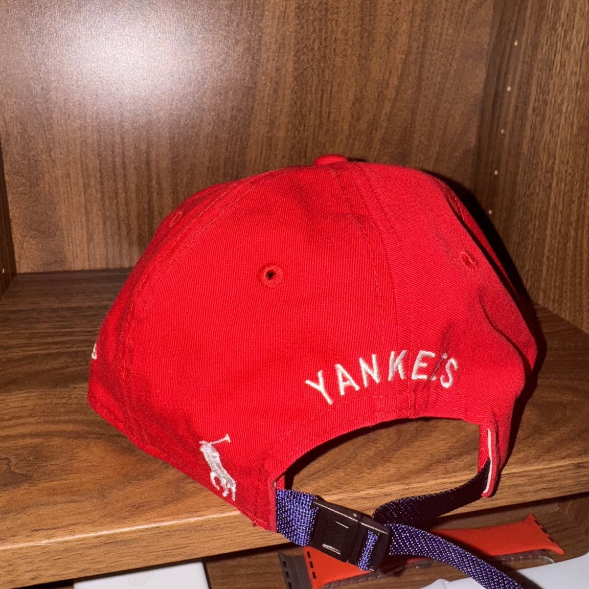 New Era Polo Ralph Lauren Yankees Long Bill Cap - Rl2000 Red Size ONE SIZE - 7 Thumbnail