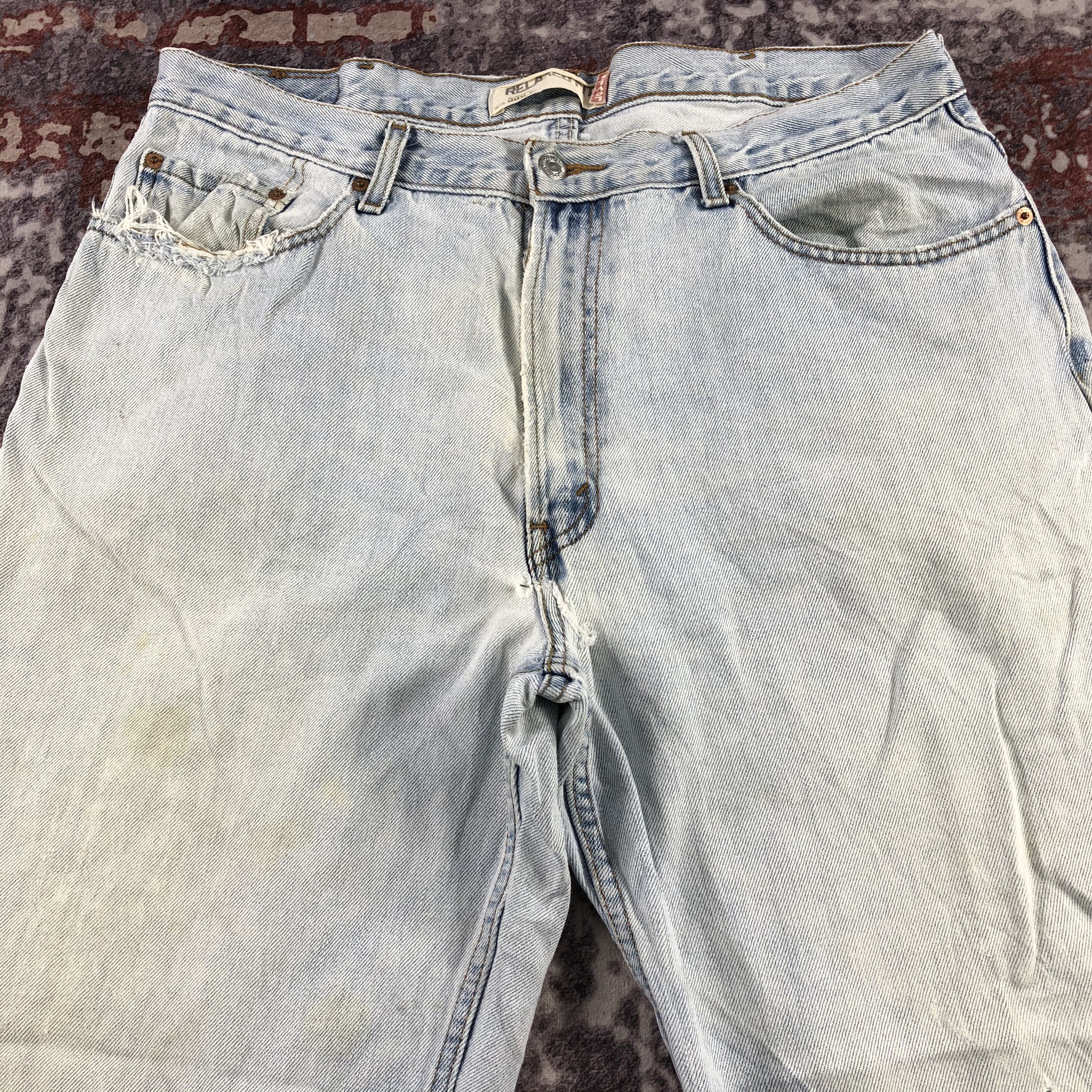 Levi's × Vintage Vintage Light Wash Levis 550 Jeans-JM3123 Size US 36 / EU 52 - 3 Thumbnail