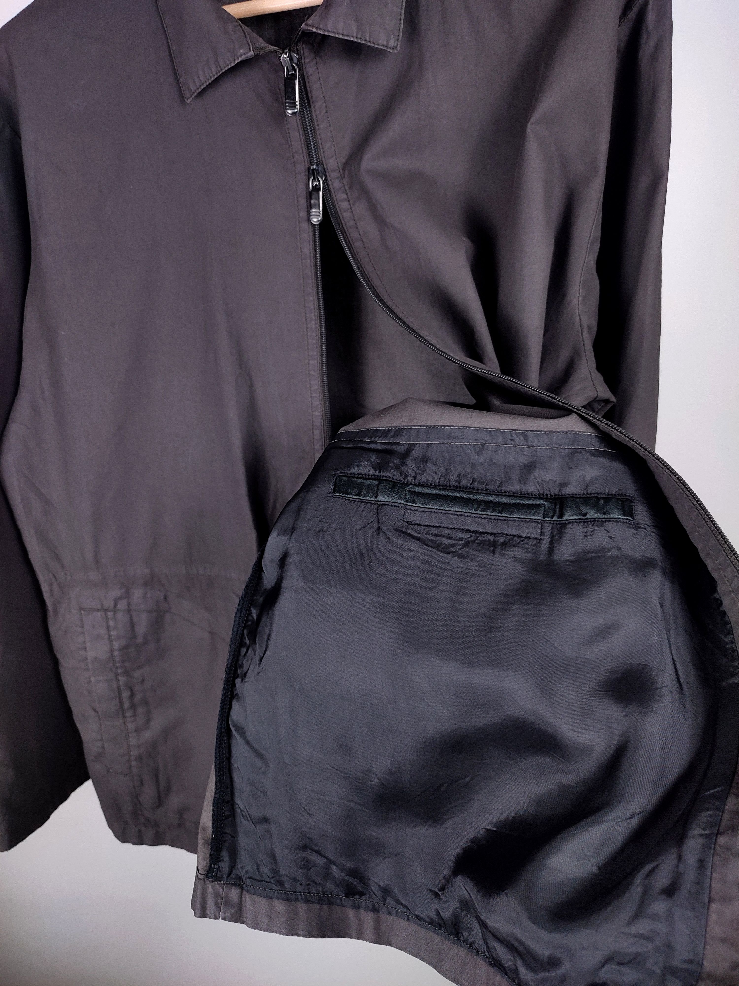 Emporio Armani 90's Emporio Armani Vintage Chore PU Worker jacket Size US XL / EU 56 / 4 - 13 Thumbnail