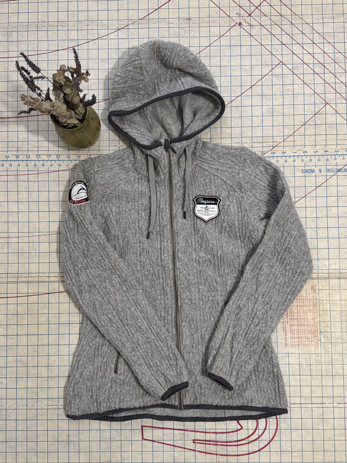 Bergans of Norway Bergan’s of Norway Full Zip Wool Blend Hoodie Women’s Medium Size M / US 6-8 / IT 42-44 - 7 Thumbnail