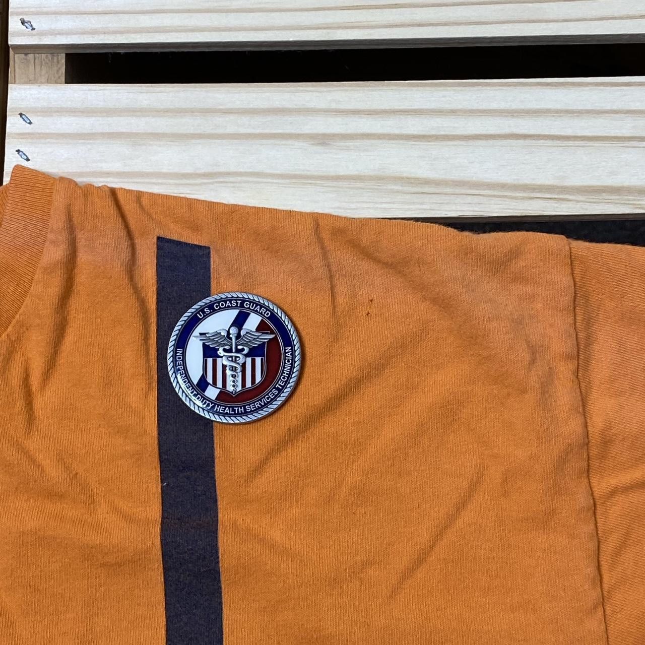 Polo Ralph Lauren Vintage Polo Jeans Co. Ralph Lauren Orange Tee Size Large Size US L / EU 52-54 / 3 - 3 Thumbnail