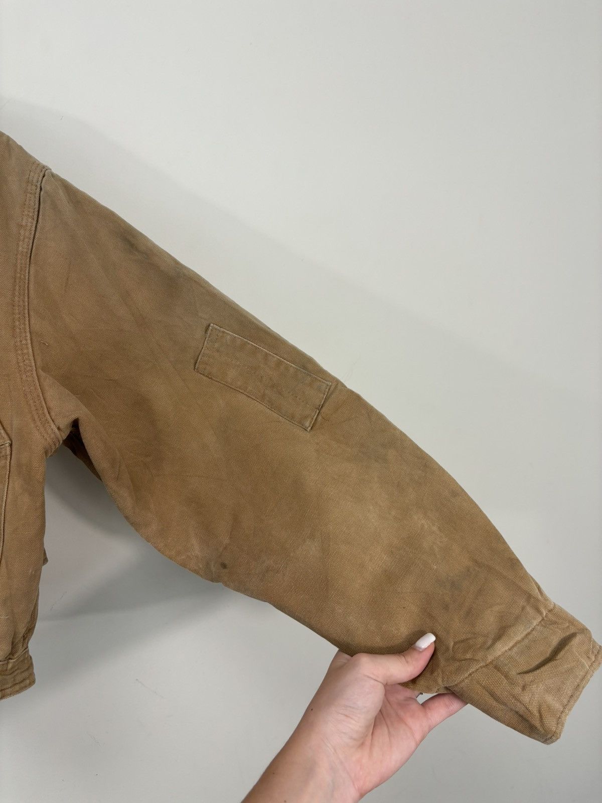 Carhartt Vintage 90s Carhartt USA Made Y2K Work Boxy Cropped Jacket Size US M / EU 48-50 / 2 - 16 Thumbnail