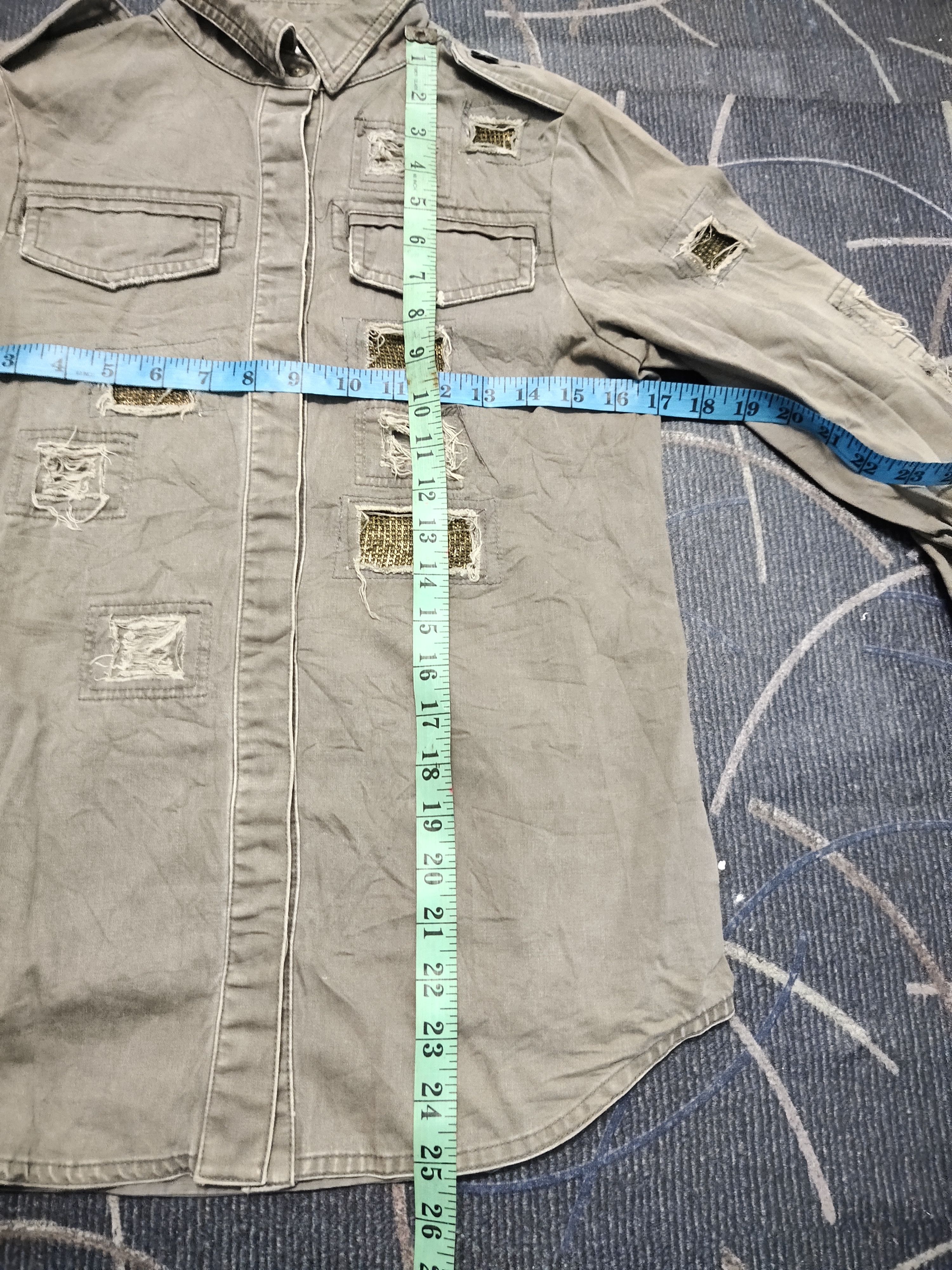Japanese Brand Phaedra Tokyo Distressed Denim Faded Colour Size XS / US 0-2 / IT 36-38 - 10 Thumbnail
