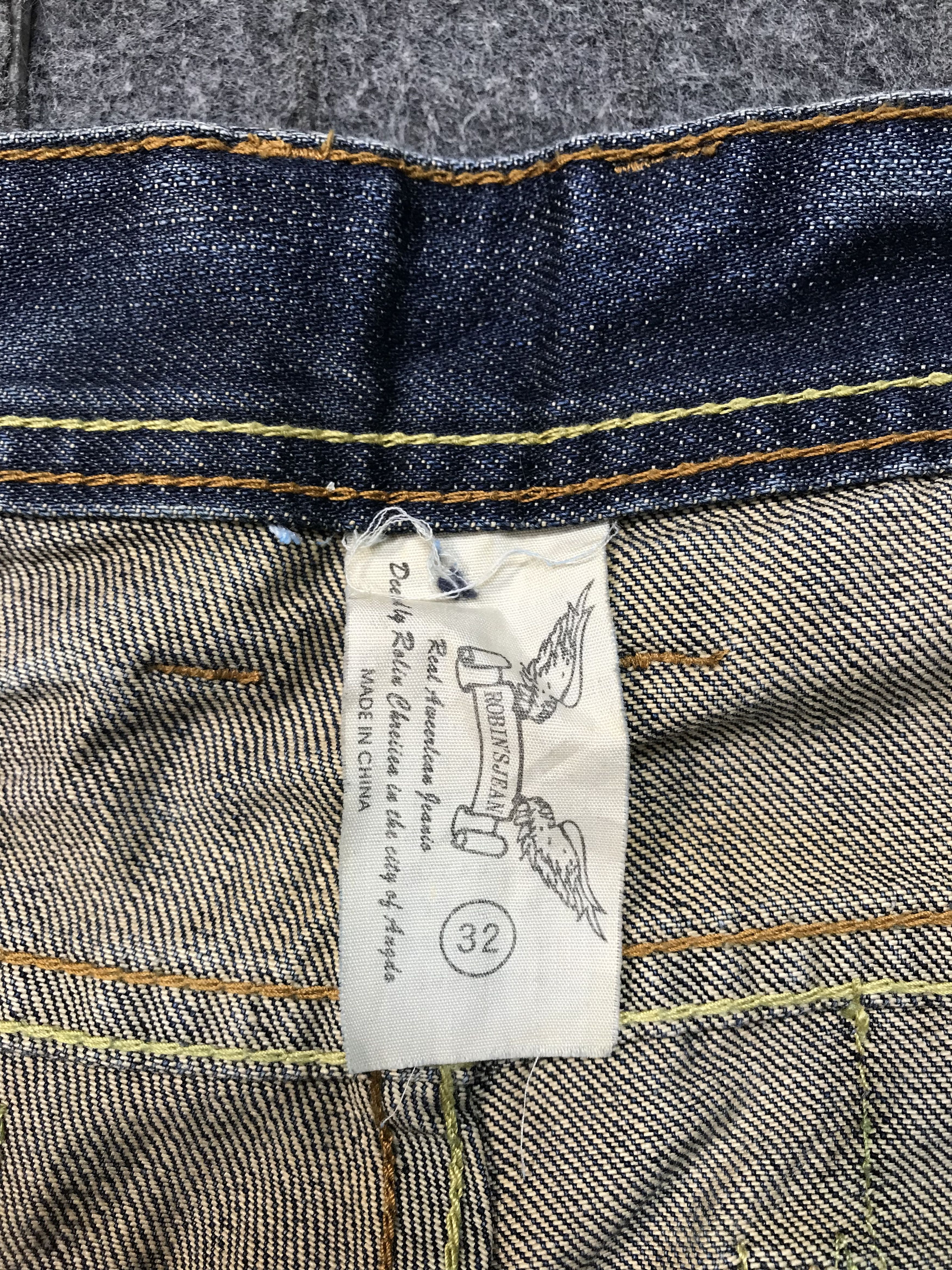 Robins Jeans Distressed Styled Japanese Robins Jeans Straight Cut Size US 32 / EU 48 - 8 Thumbnail