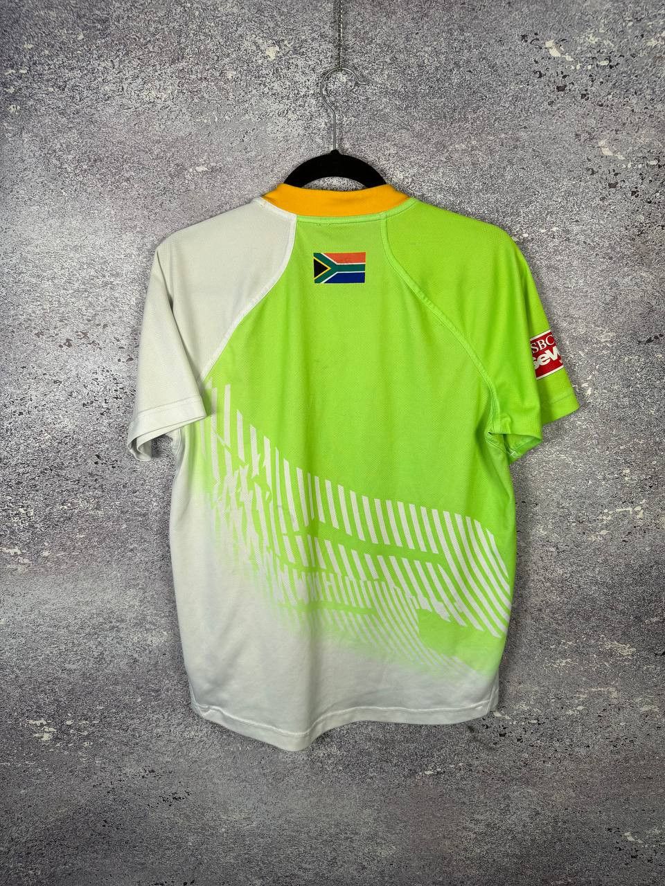 Asics South Africa Sevens Rugby Shirt 2014 Asics Jersey Small Size US S / EU 44-46 / 1 - 11 Thumbnail