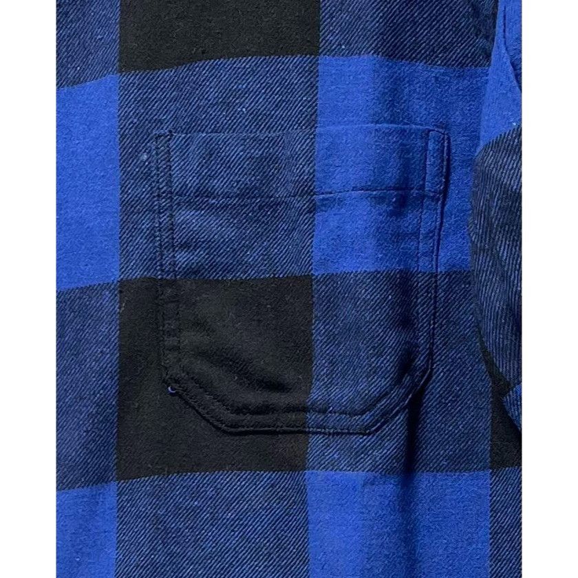 rue21 Rue 21 - Men Long Sleeve Plaid Shirt - Blue/Black - Small Size US S / EU 44-46 / 1 - 12 Thumbnail