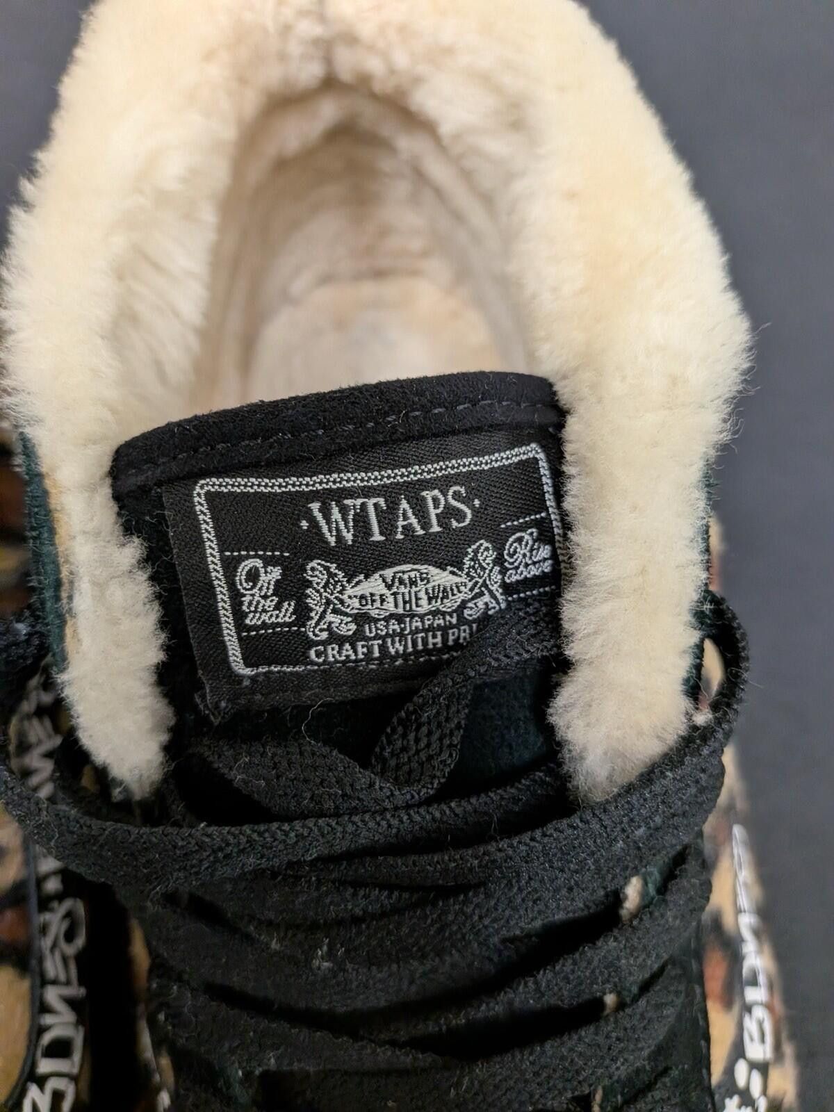 Vans Vans x WTAPS Sk8-Mid S Sherpa Leopard VN-0M5EYS5 US10.5 Size US 10 / EU 43 - 3 Thumbnail