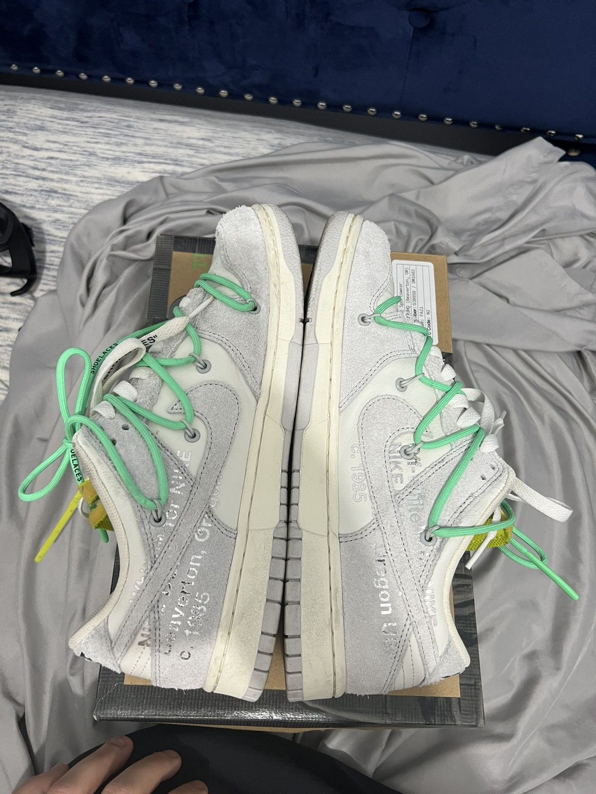 Nike × Off-White Nike off-white dunk lot 14 Size US 10 / EU 43 - 7 Thumbnail