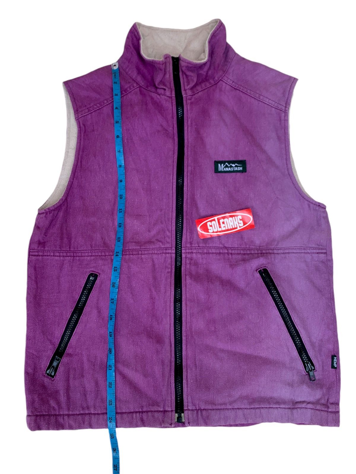 Manastash × Vintage Manastash usa hemp material vest Size US S / EU 44-46 / 1 - 5 Thumbnail