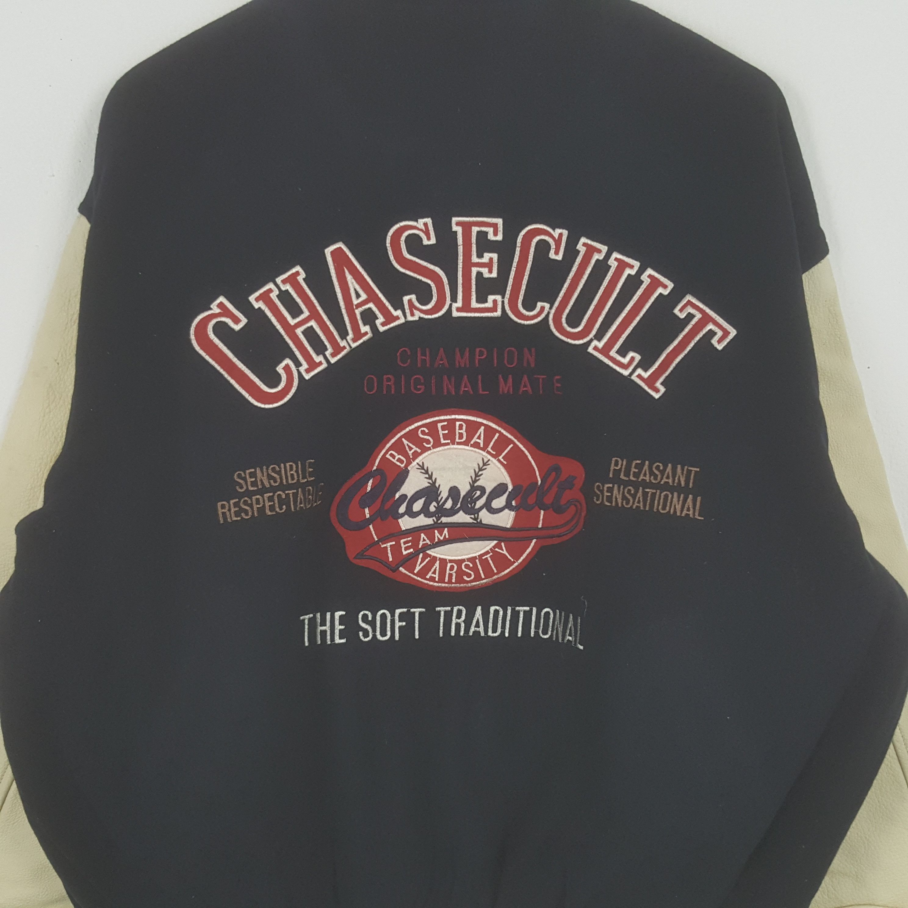 MLB × Vintage Vintage Chasecult Baseball Team MLB Sport Varsity Jacket Size US XL / EU 56 / 4 - 2 Thumbnail