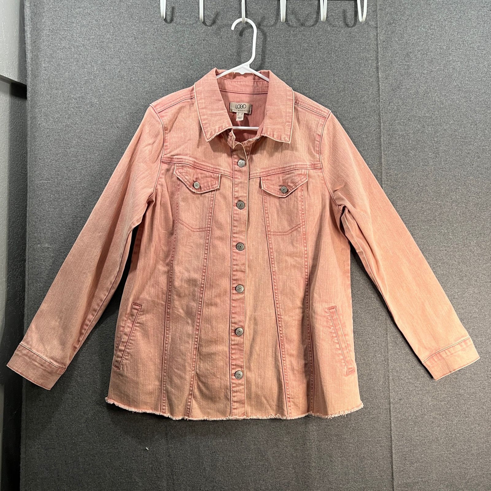 Other LOGO by Lori Goldstein Jeans Jacket Womens Size XL / US 12-14 / IT 48-50 - 1 Thumbnail