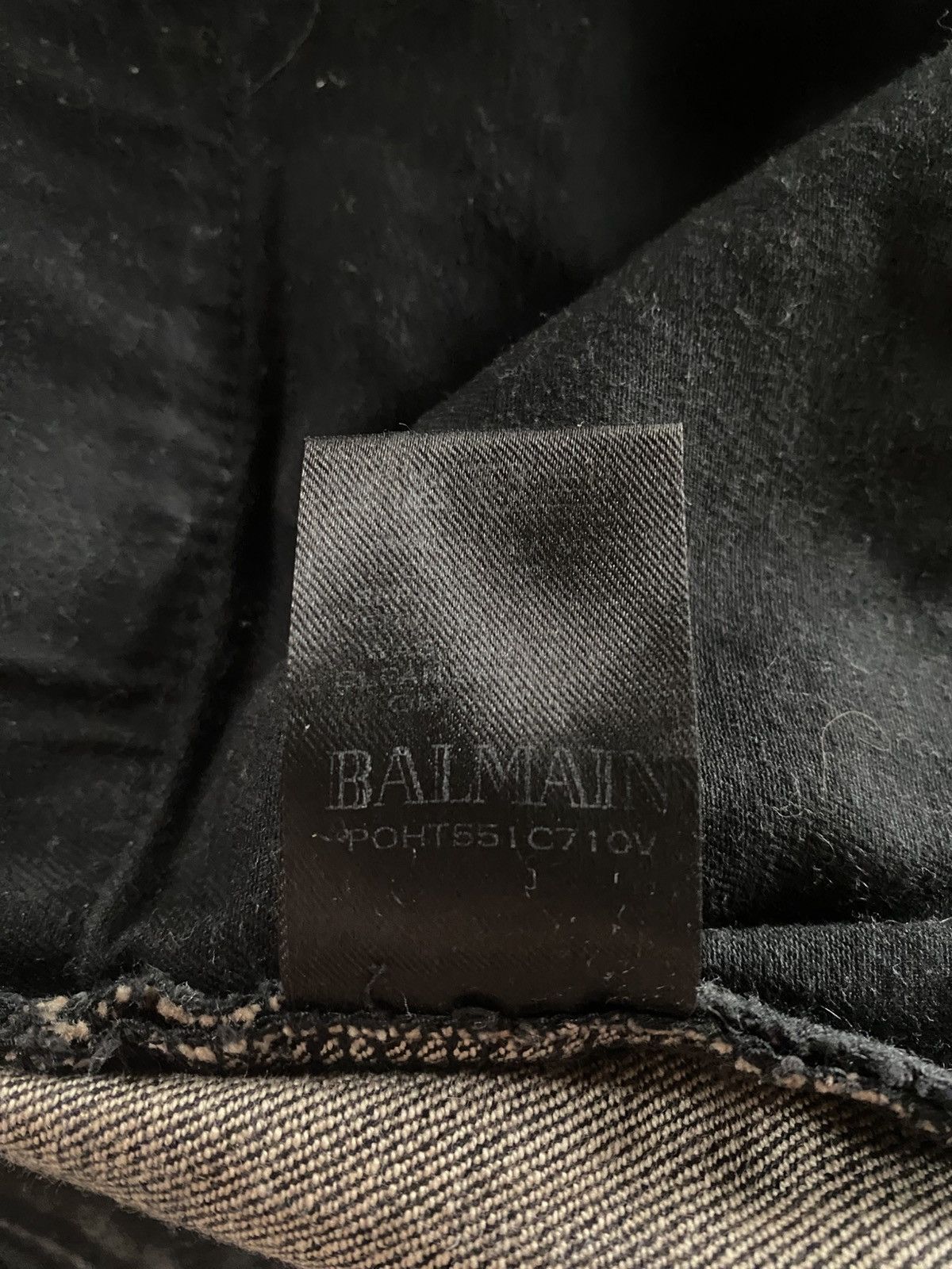 Balmain Distressed Balmain Biker Jeans SS/12 by Christopher Decarnin Size US 28 / EU 44 - 5 Thumbnail