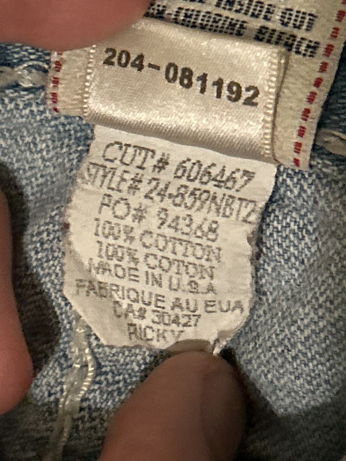 True Religion Truey Ricky Super T USA Made Natural Bleach Wash NBTZ Size US 32 / EU 48 - 3 Thumbnail