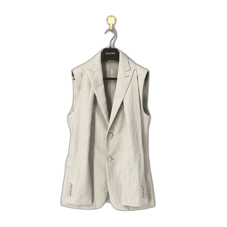 Dior beige sleeveless single-breasted jacket for men Size US M / EU 48-50 / 2 - 1 Thumbnail