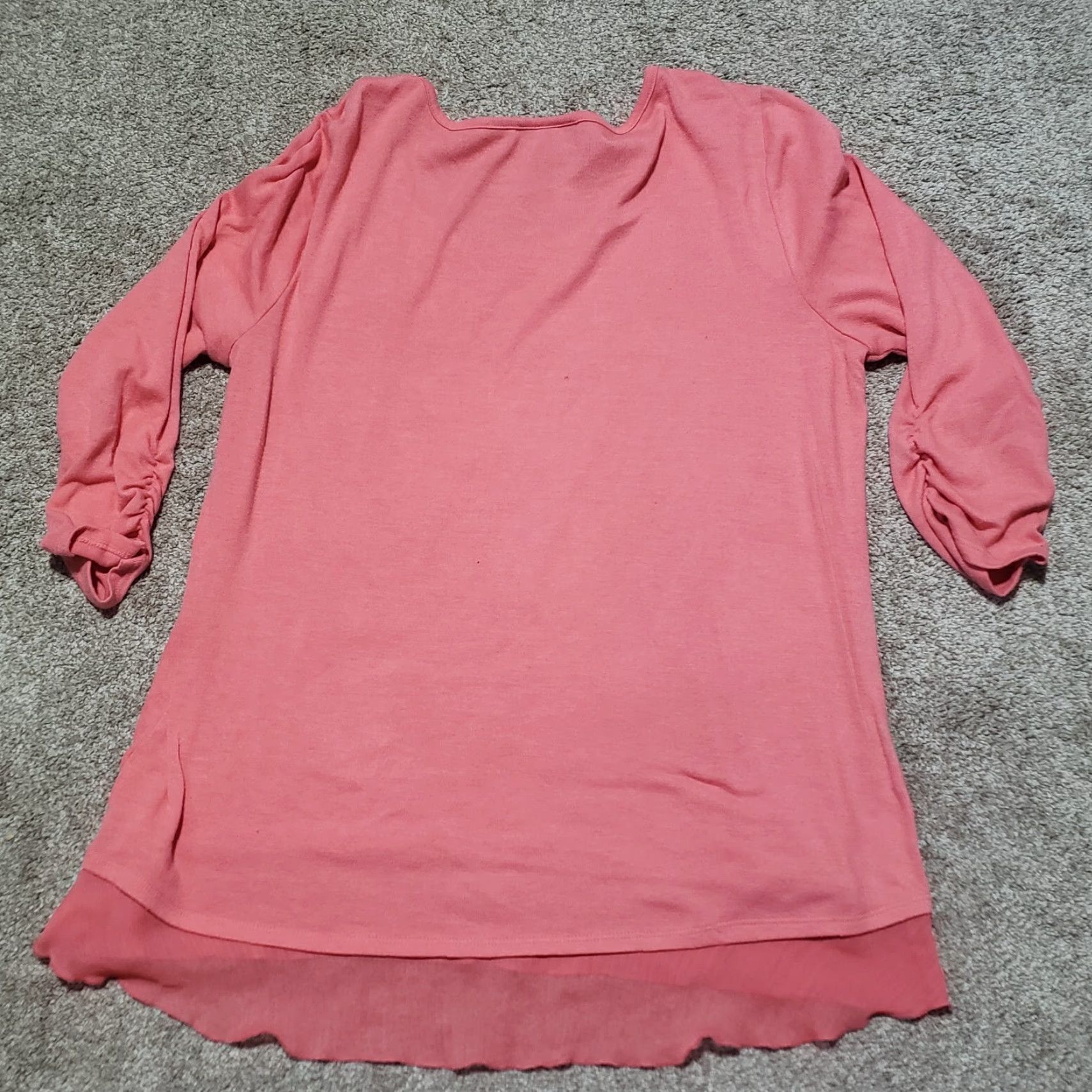 CO Cruise Wear & Co Shirt Women's M White Paris Long Sleeve Y2K Style Embellished Size M / US 6-8 / IT 42-44 - 8 Thumbnail
