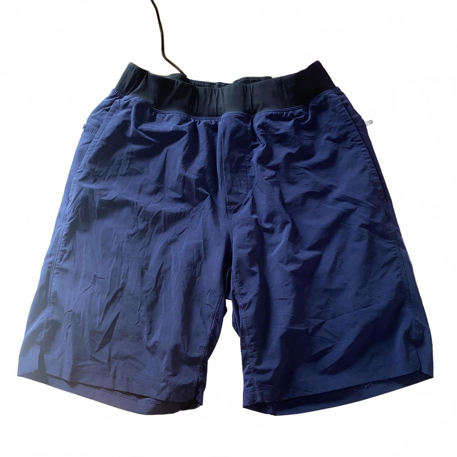Fabletics Fabletics Men Blue Shorts S Size US 30 / EU 46 - 2 Thumbnail