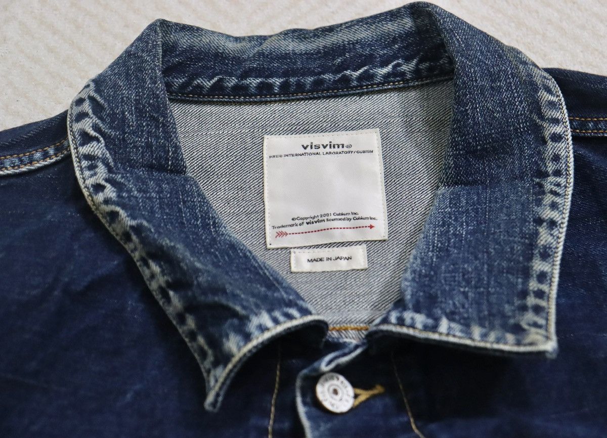 Visvim Visvim 20aw 101 Jkt Dry Dmgd-1003 size4 Size US XL / EU 56 / 4 - 9 Thumbnail