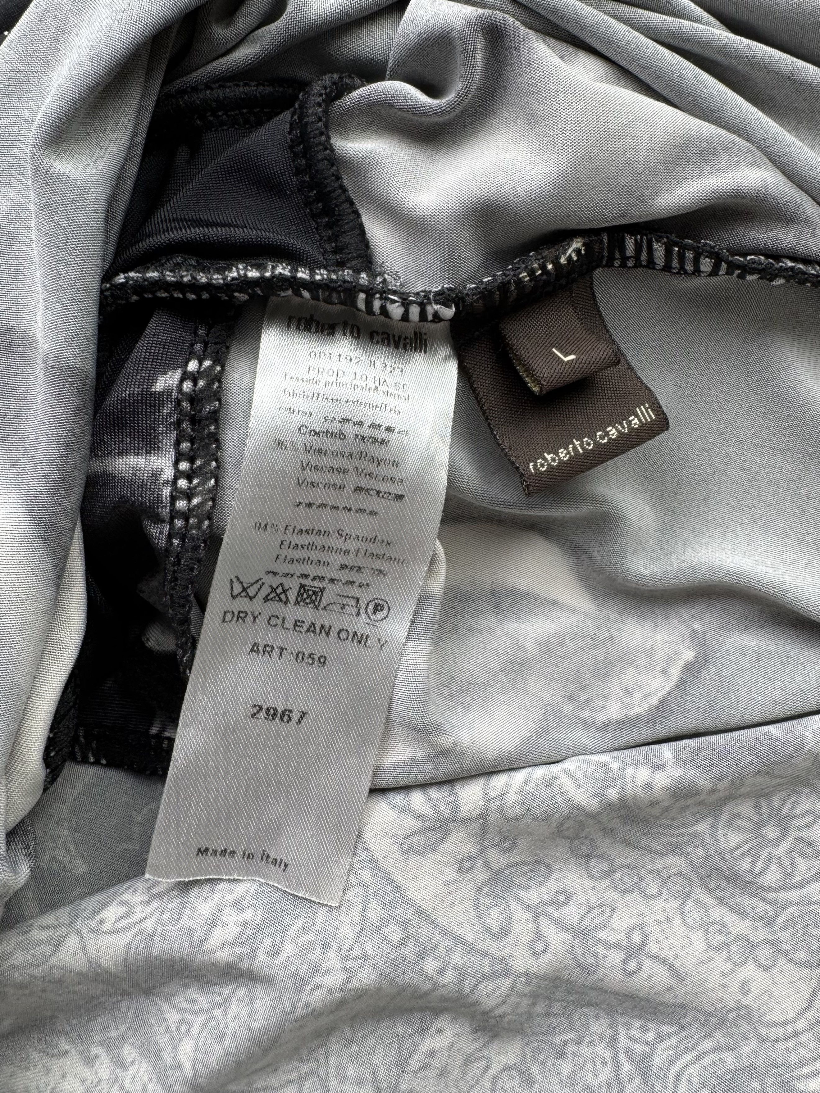 Roberto Cavalli Roberto Cavalli Vintage Long Sleeve (V303)(D10) Size L / US 10 / IT 46 - 4 Thumbnail