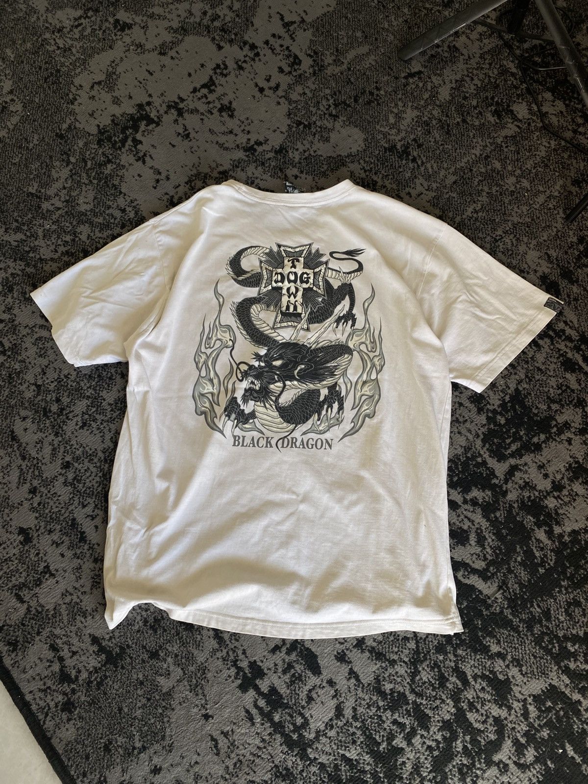 Kapital 2000s Dog Town Black Dragon Tees 🔥 Size US XL / EU 56 / 4 - 1 Thumbnail