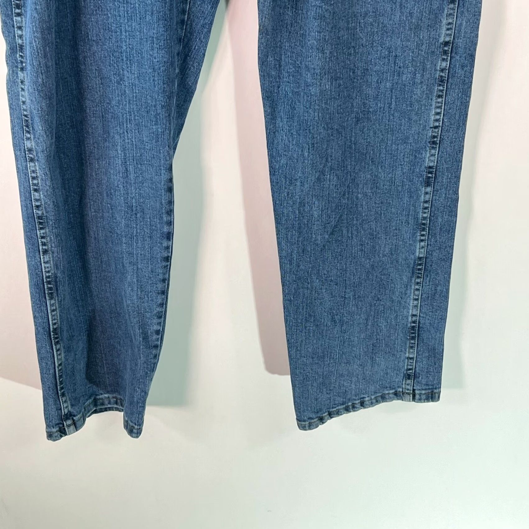 Wrangler Wrangler Mens Rugged Wear High Rise Straight Leg Blue Denim Jeans 42X30 Jeans Men Wrangler High Rise Blue Denim 42X30 Size US 42 / EU 58 - 7 Thumbnail