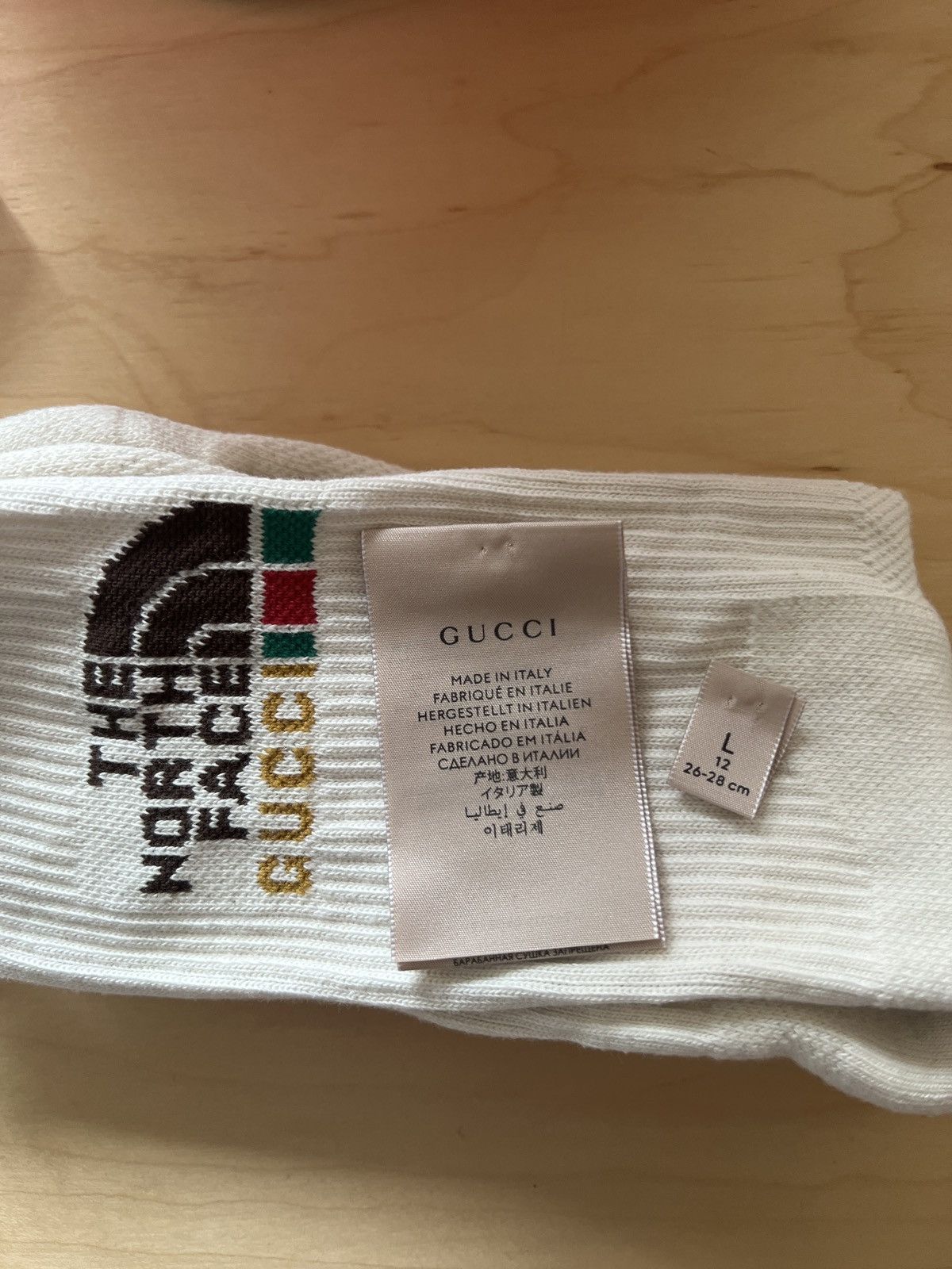Gucci The North Face Gucci: Men’s Socks, Size Large Size ONE SIZE - 20 Thumbnail