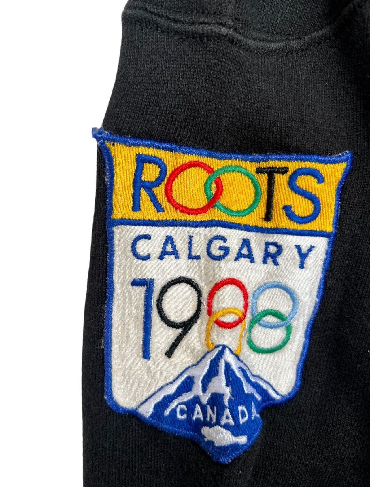 USA Olympics Vintage 80s Calgary Olympic Roots Canada Russell Sweatshirt Size US L / EU 52-54 / 3 - 6 Thumbnail