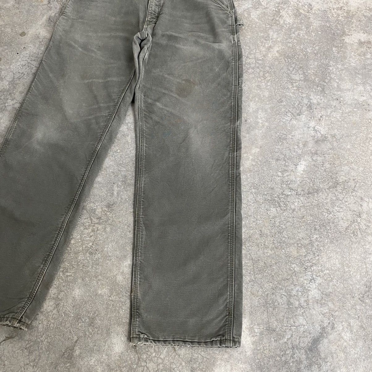 Carhartt Vintage Carhartt Blanket Lined Faded Carpenter Work Pants Size US 36 / EU 52 - 10 Thumbnail