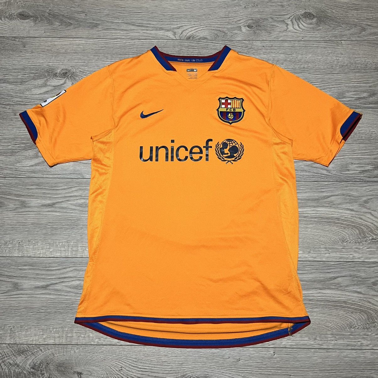Nike Barcelona Ronaldinho Nike Jersey Size US M / EU 48-50 / 2 - 2 Thumbnail