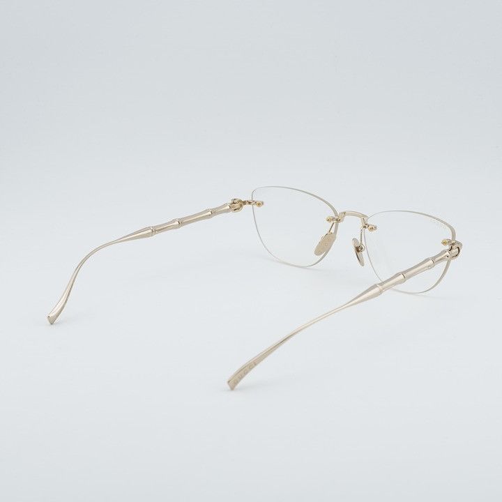 Gucci Gucci GG2063S 006 Sunglasses Shiny Endura Gold Cat Eye Frame Size ONE SIZE - 3 Thumbnail