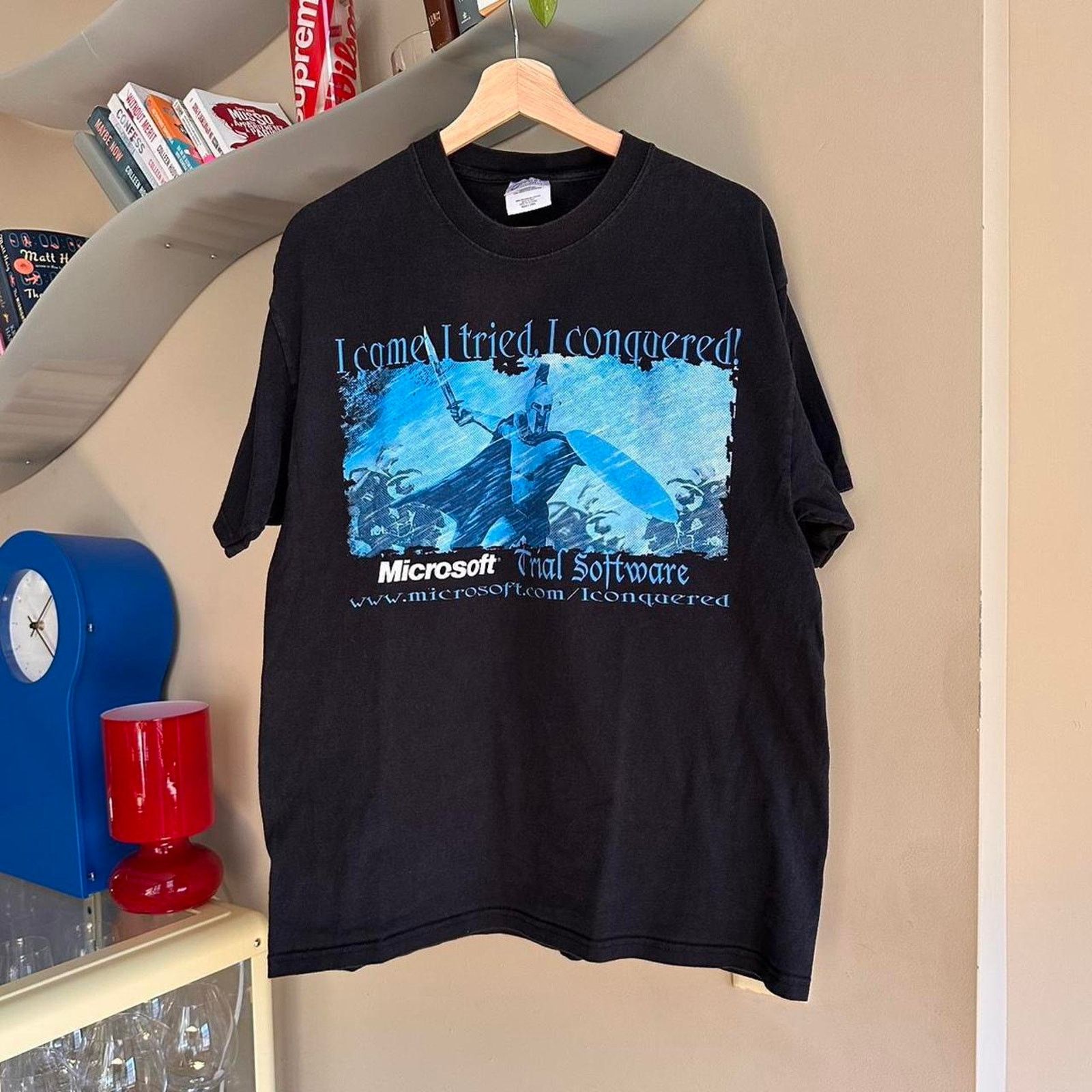 Apple × Vintage Vintage Y2K Microsoft Promo Shirt Size US L / EU 52-54 / 3 - 1 Thumbnail