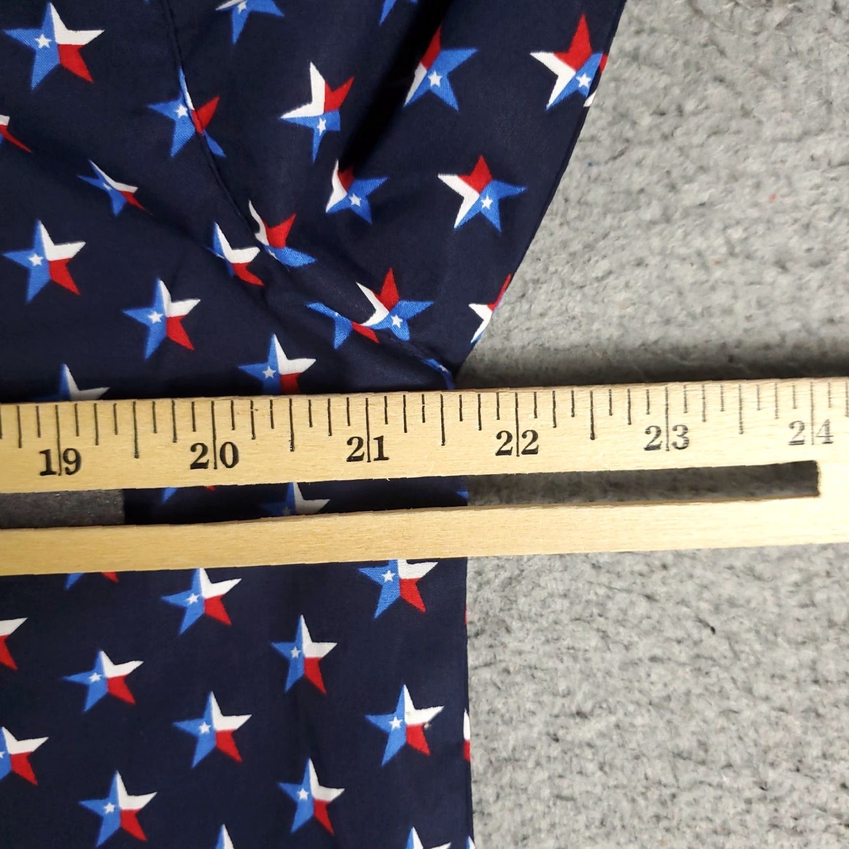 Ariat Shirt Mens Small Blue Western Pearl Snap Button Long Sleeve Star Print?