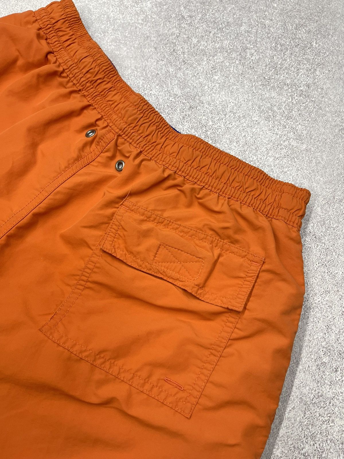 Polo Ralph Lauren Vintage Polo Ralph Lauren Shorts Orange Y2K Rugby Size US 32 / EU 48 - 6 Thumbnail