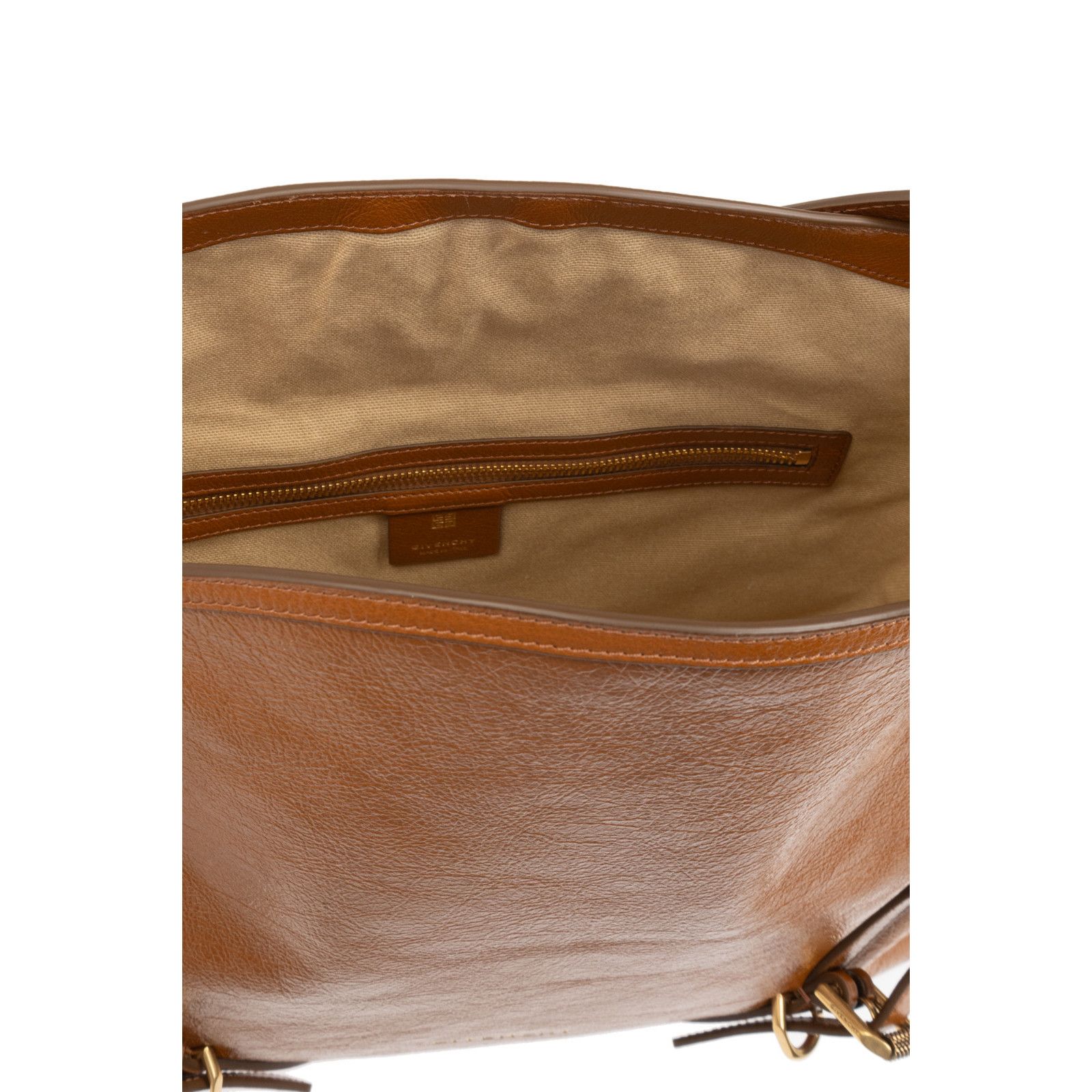 Givenchy GIVENCHY Medium Voyou Strappy Brown Leather Shoulder Bag New Size ONE SIZE - 4 Thumbnail