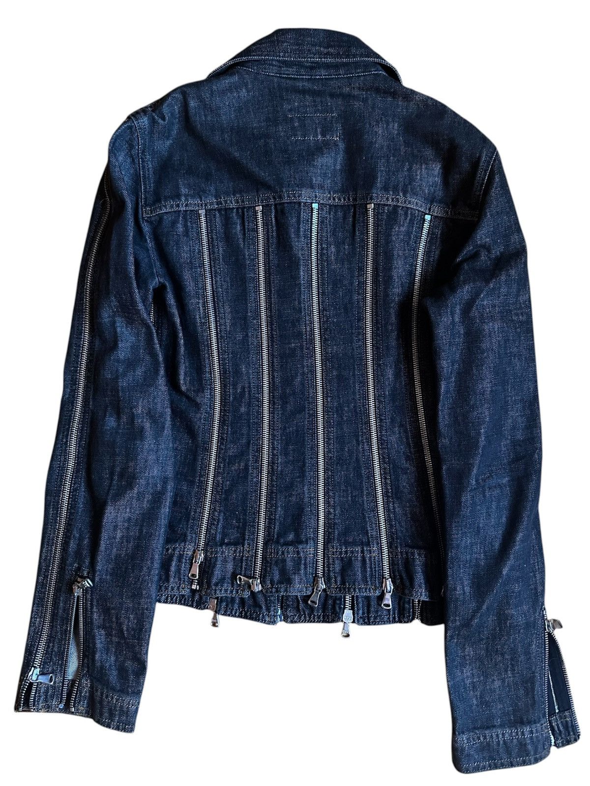 Dolce & Gabbana Dolce Gabbana SS03 Multizip Denim Jacket Size US M / EU 48-50 / 2 - 3 Thumbnail