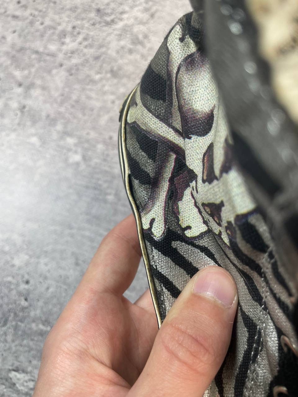 Ed Hardy Vintage Ed Hardy Christian Audigier Skull Printed Shoes Y2K Size US 8 / IT 38 - 8 Thumbnail