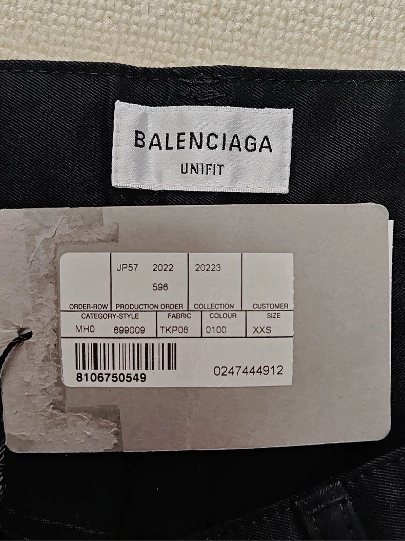Balenciaga Balenciaga size xxs Flared suit and cloth trousers 2503-Ne Size US 32 / EU 48 - 4 Thumbnail