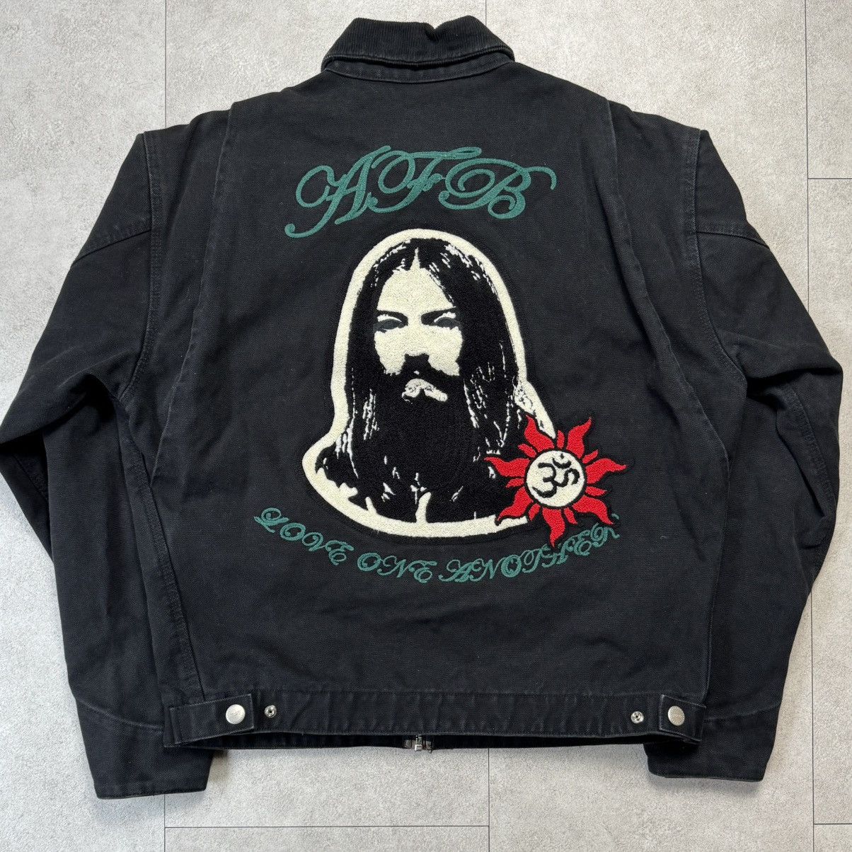 Designer × Japanese Brand A.F.B Porcelain Ohm & George Harrison Work Jacket Size US L / EU 52-54 / 3 - 1 Thumbnail