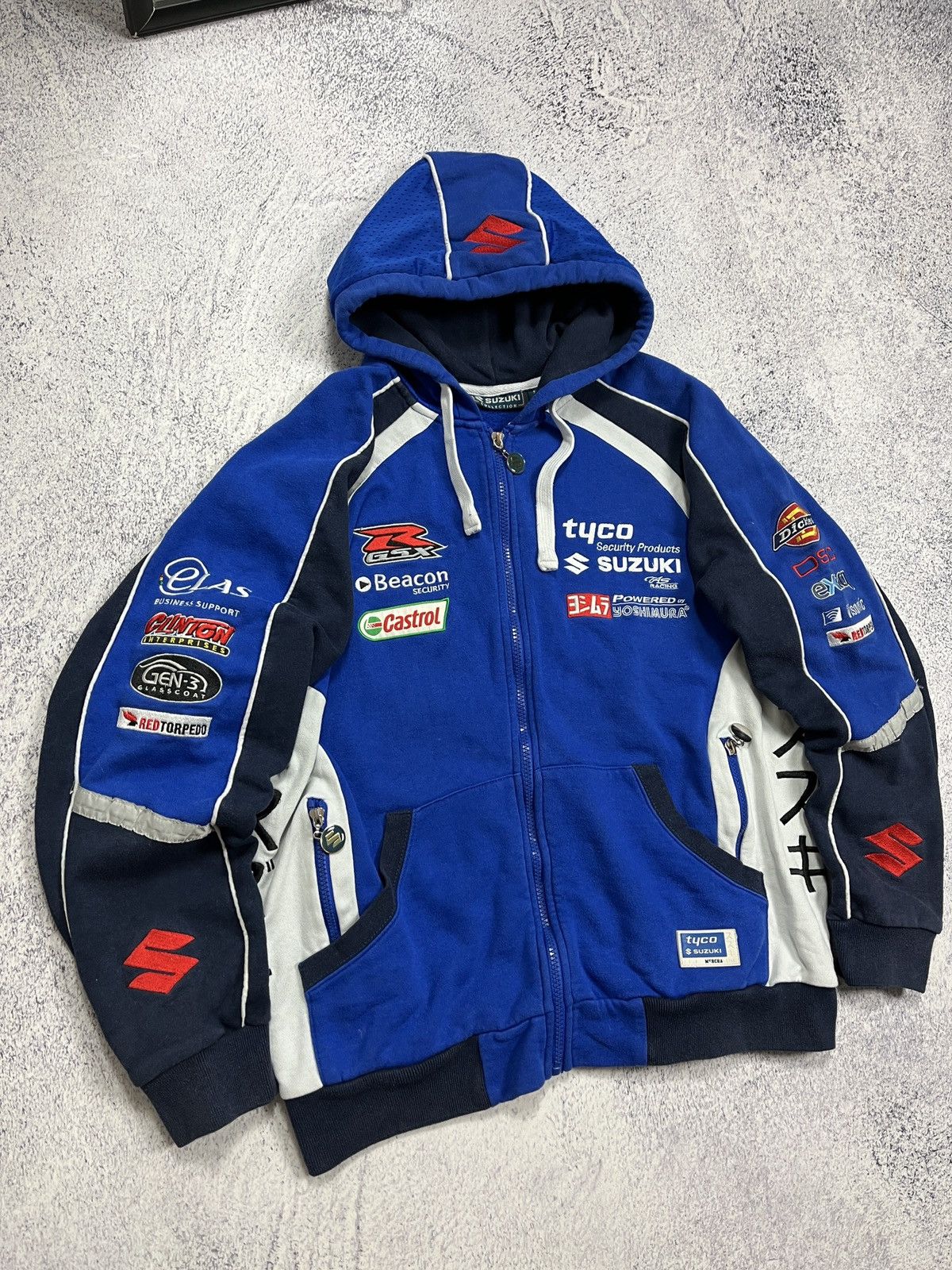 Formula 1 Vintage Suzuki Tyco Yoshimura Japan Racing Track Jacket Rare Size US S / EU 44-46 / 1 - 4 Thumbnail