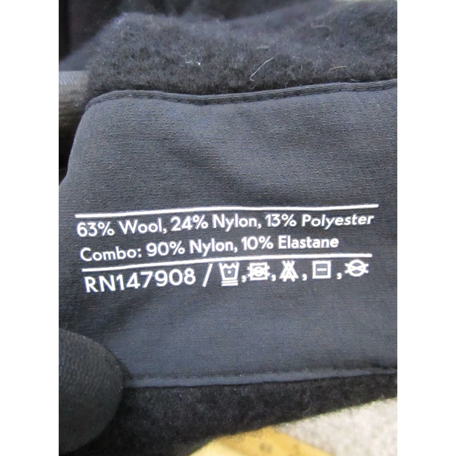 Outdoor Voices Outside Voices Outdoor Wool Anorak Jacket Womens Small Black Wool Blend Lining Solid Winter Fall Spring Regular Mens? Womens Size S / US 4 / IT 40 - 4 Thumbnail
