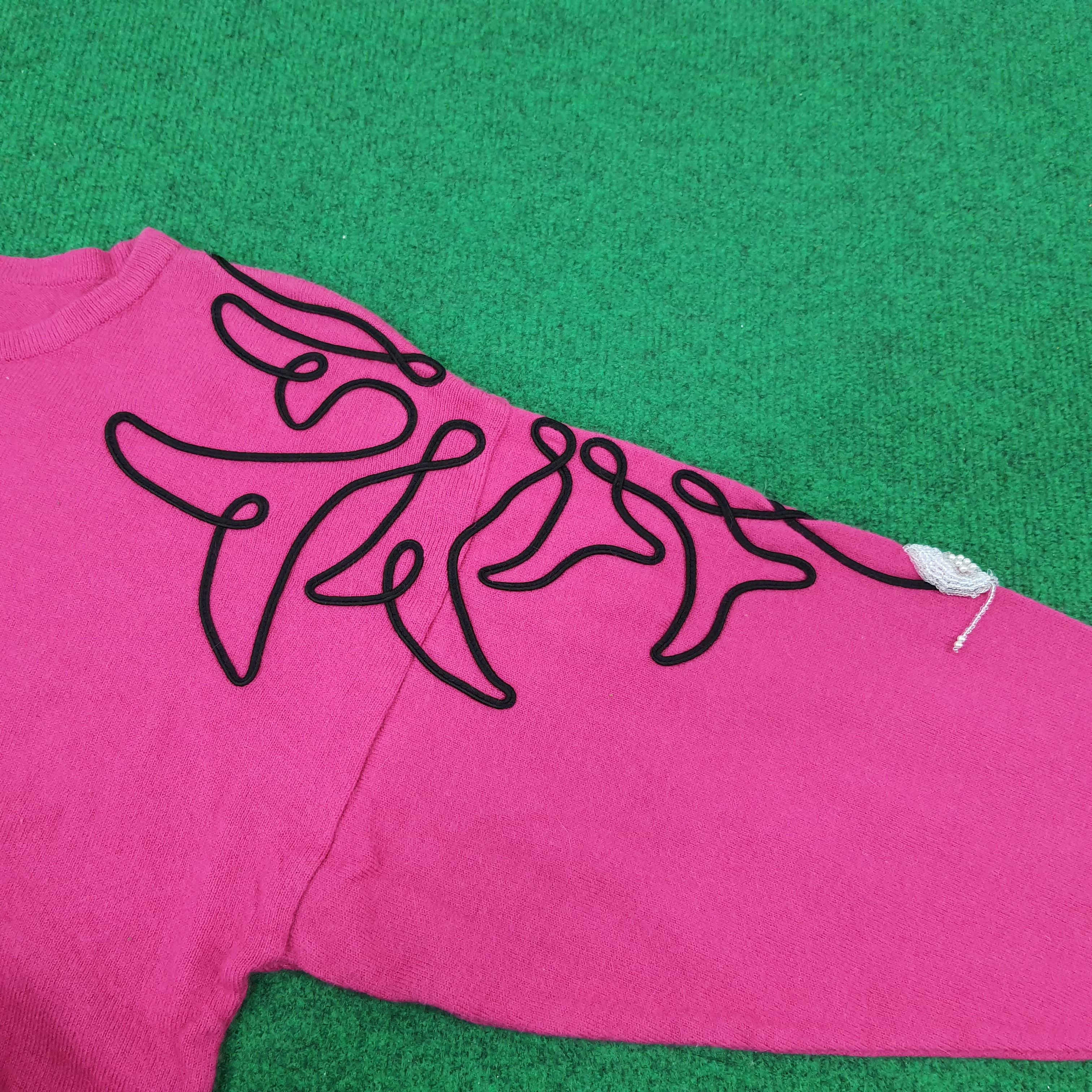 Vintage × Yves Saint Laurent Vintage Yves Saint Laurent Paris Italian Designer Sweatshirt Size S / US 4 / IT 40 - 5 Thumbnail