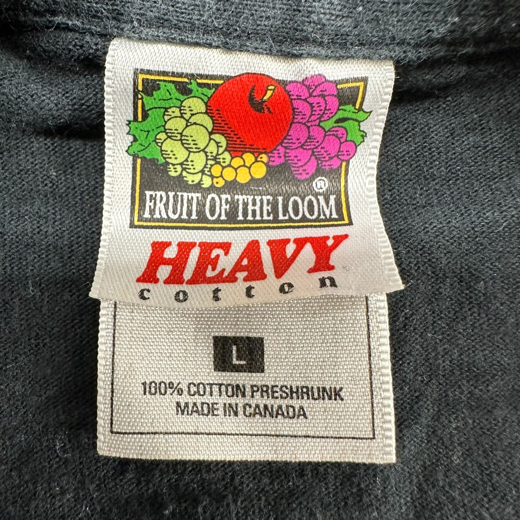 Fruit Of The Loom VINTAGE Fruit of the Loom Plane Shirt Mens L Black Cotton Air Force USAF Graphic Print T-Shirt 90s Mens Size US L / EU 52-54 / 3 - 2 Thumbnail