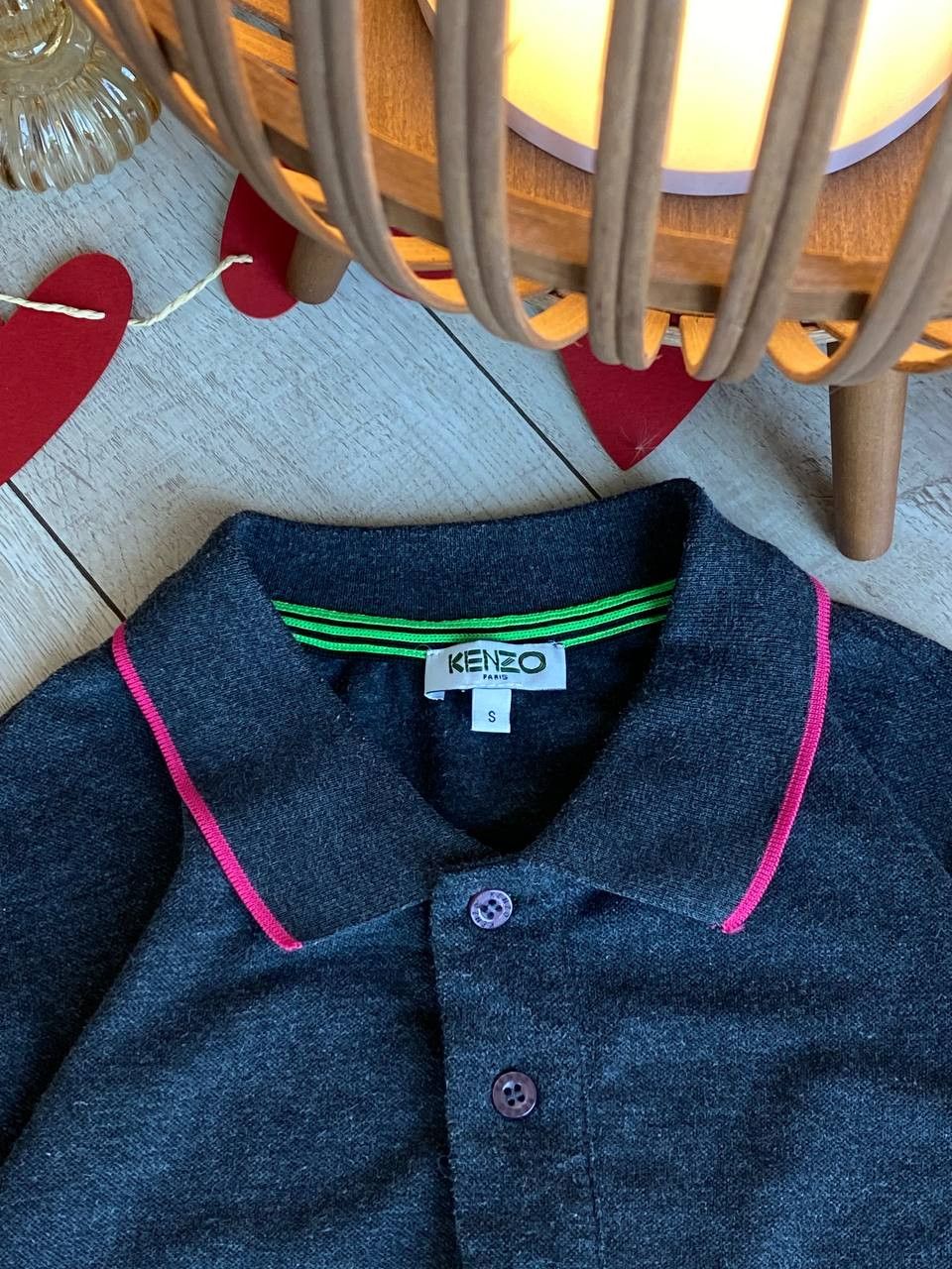 Kenzo Kenzo Dark Grey Polo Shirt Size US S / EU 44-46 / 1 - 3 Thumbnail