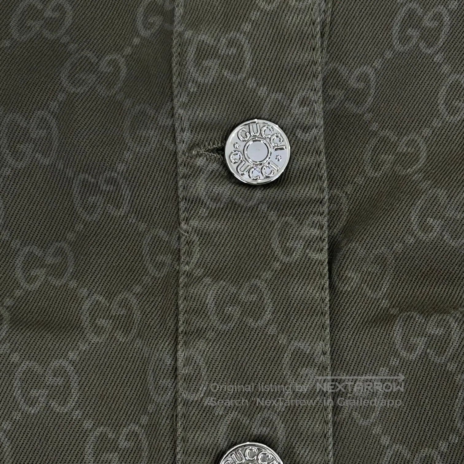 Gucci Guicci size 36 Manchurian-style old-style denim shirt Size S / US 4 / IT 40 - 6 Thumbnail