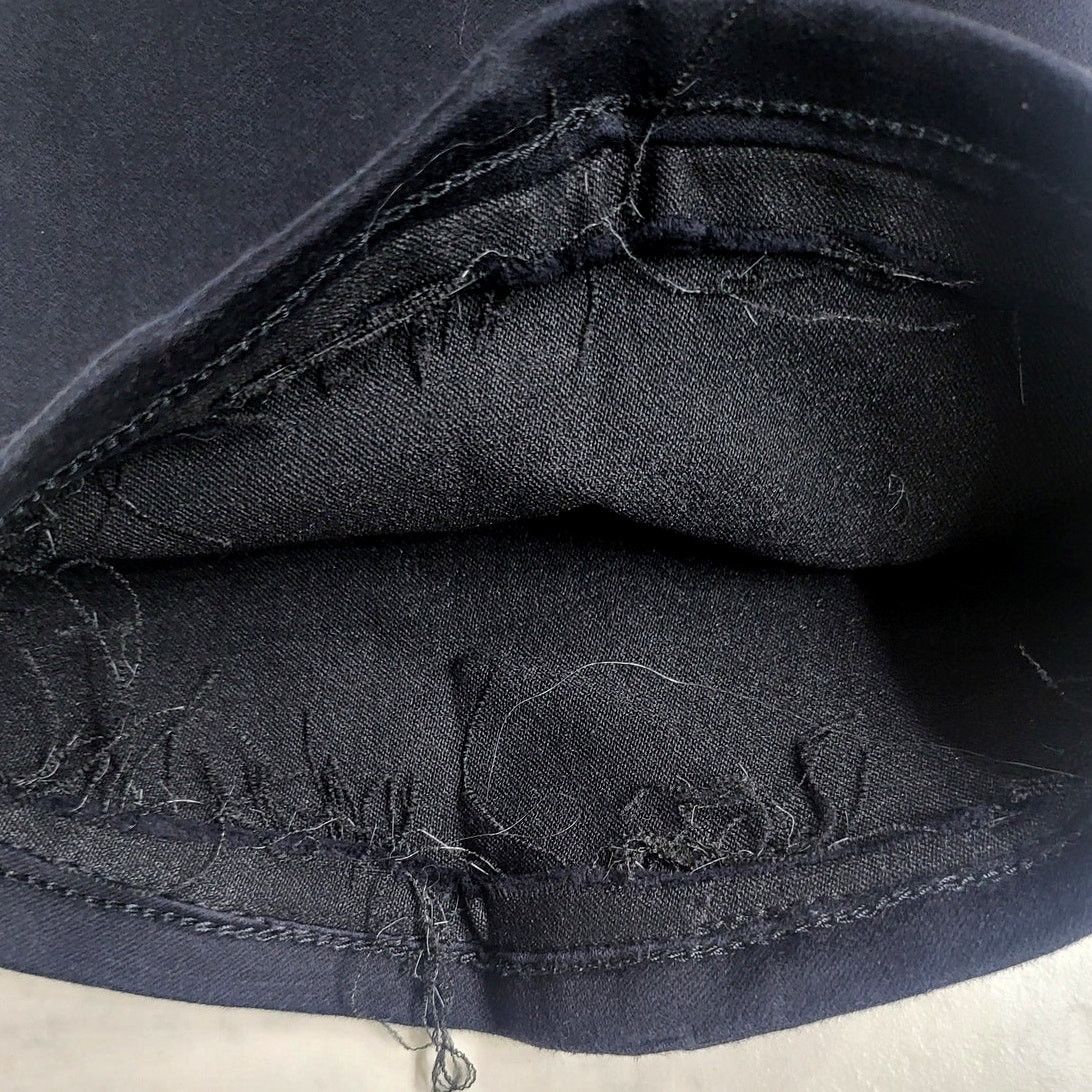 Express Express Black Wash Stretch Skyscraper Mid Rise - 16L Size 38" / US 16 / IT 52 - 6 Thumbnail