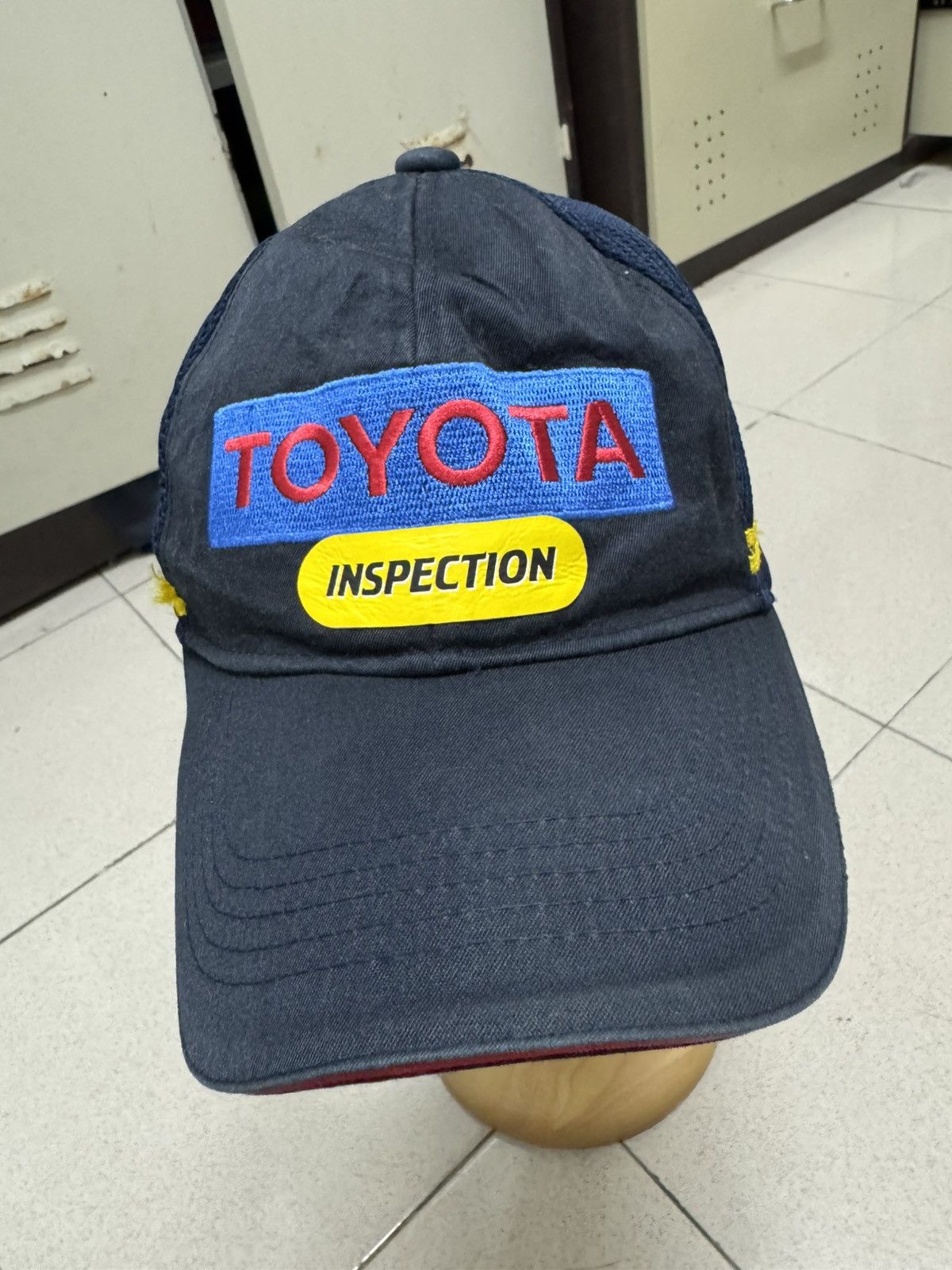 Other VINTAGE TOYOTA INSPECTION TECNO CAP HAT Size ONE SIZE - 4 Thumbnail
